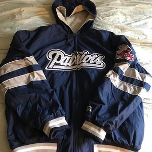 Tom Brady Era Reversible Patriots Jacket!